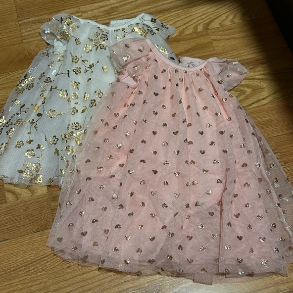 Baby Starters Pink and White Formal Dresses - Picture 1 of 4